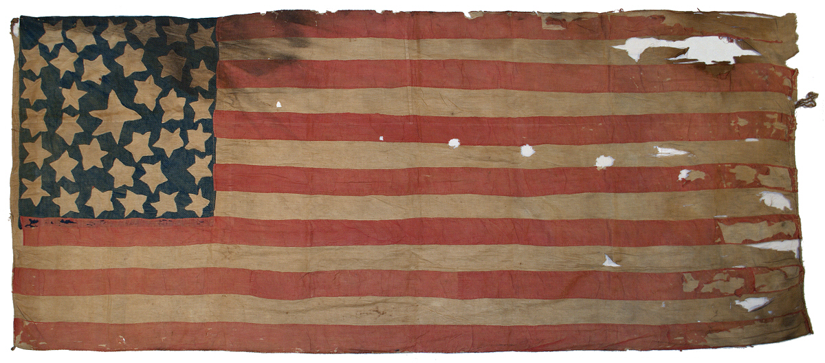35 Star Civil War American Flag