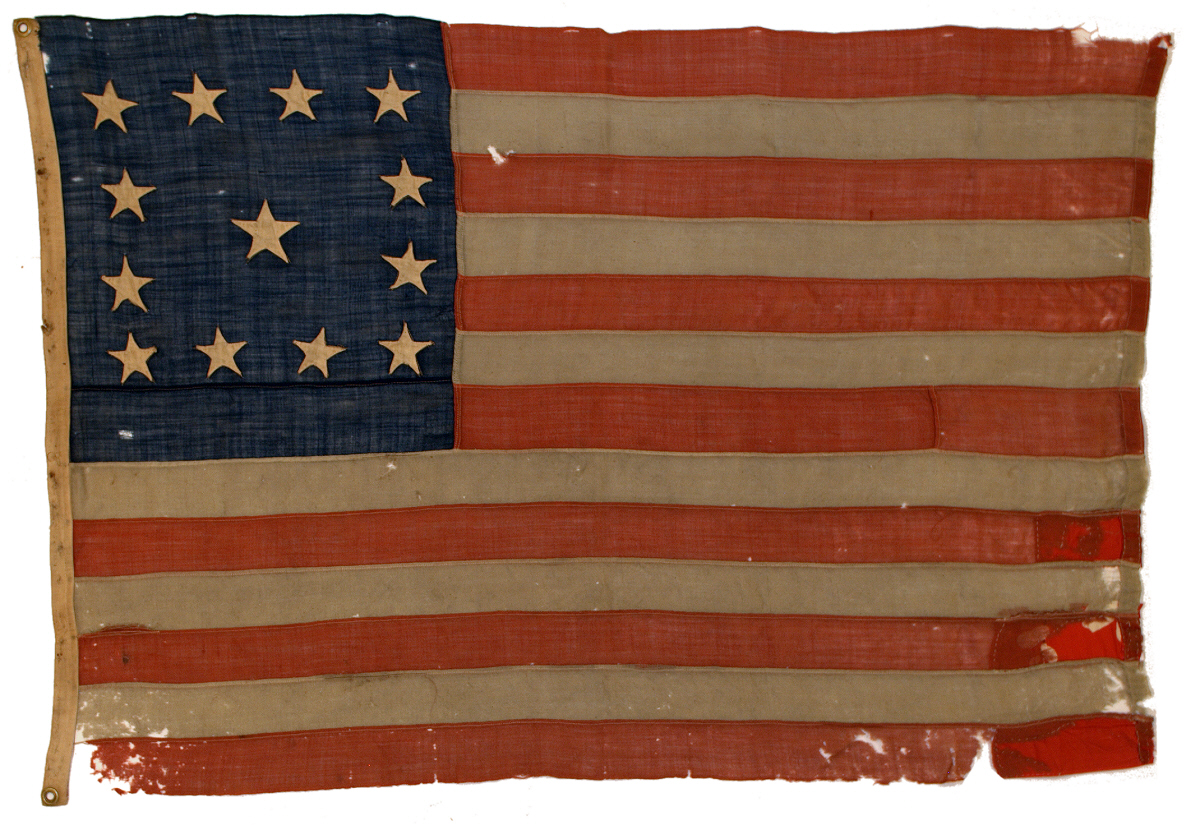 Trumbull Pattern 13 Star Flag