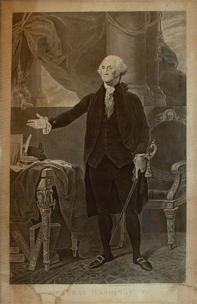 George Washington Engraving by James Heath 1800